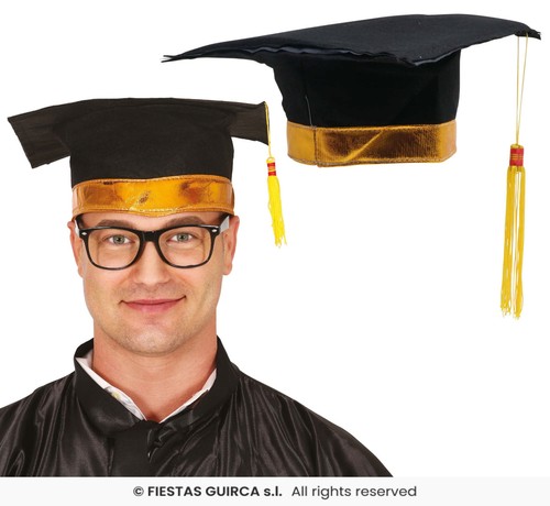 Cappello laurea tocco laureato - cappello,