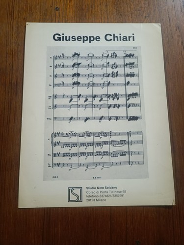 Giuseppe chiari studio - chiari, nino