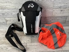 Boblbee Mini Zaino Esterno Hardshell Arancione Nero Bianco Zip con Borsa Sporca