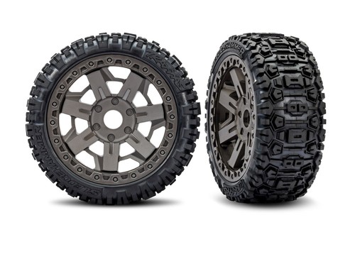 Traxxas 9071 gray gomme - traxxas,