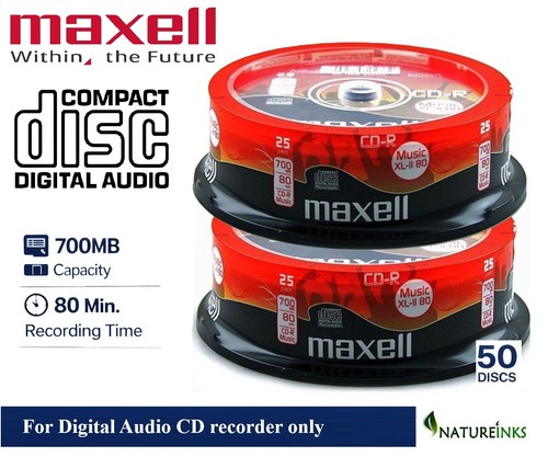 Dischi maxell r 80 - 50, cd