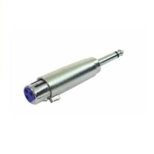 ADATTATORE XLR Cannon F / Jack Maschi mono cavo connettore audio mixer microfono