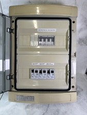 Quadro Elettrico Gewiss GW 40104  IP55 3 File 24 Moduli Con Interruttori ABB