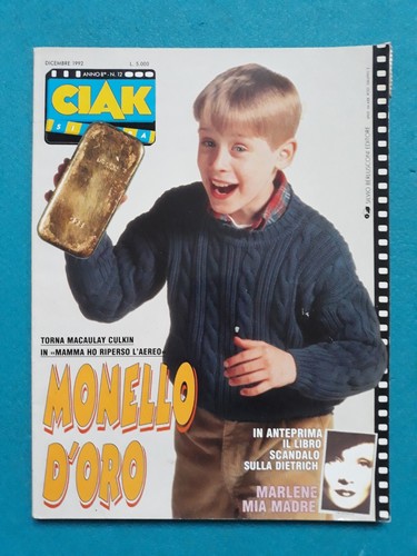 Rivista ciak dicembre 1992 - rivista,