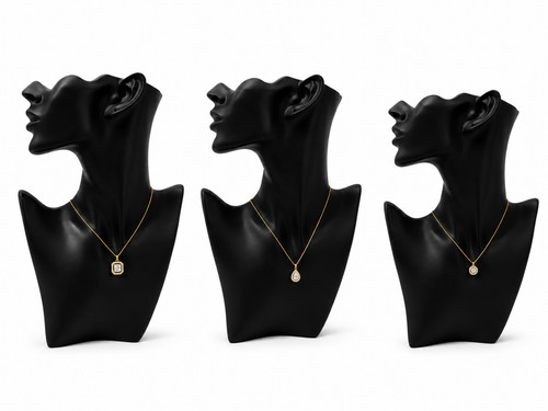 Espositore gioielli busto - espositore,