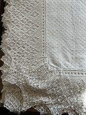 Antico Copriletto Piquet con