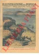 RAIMONDI Aldo - Un caposaldo avanzato tenuto dagli alpini è ormai divenuto famo