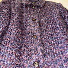 Giacca bouclé vintage misto