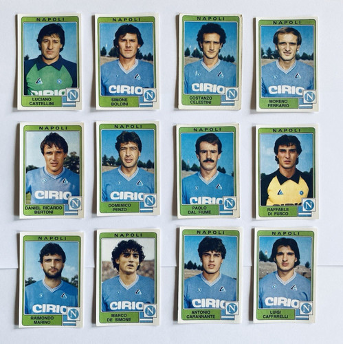 Lotto napoli 1984 figurine - lotto,