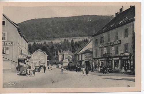 Cpa pont roide place - ,
