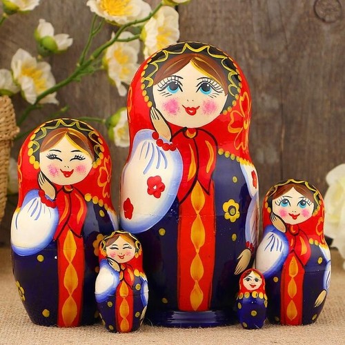 Matrioska pezzi - pezzi, cm)