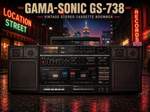 Gama sonic boombox - gama-sonic,