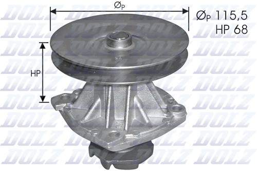 Per dolz s135 pompa acqua - per,