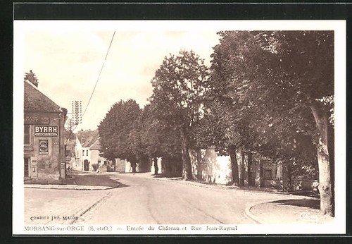 Cpa morsang sur orge - morsang-sur-orge,, entrée