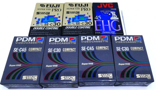 Fuji jvc pdm svhs - fuji,