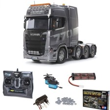 Tamiya Scania 8x4/4 camion 4 assi 1:14 RC kit di montaggio set completo MFC-03 #56371MFC