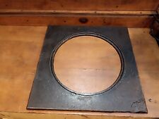 Antica Piastra In Ghisa Con Foro Per Cucina Rurale In Muratura Cm45x45 Vedi foto