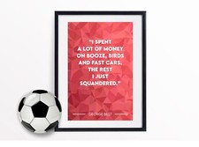 Stampa George Best 7 x 5" -