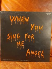 Angel - When You sing for me DM 1013 12" Italo Disco1986  Super Rare NM/NM
