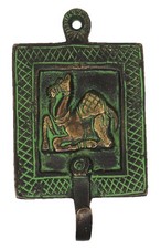 Appendiabiti da parete ottone