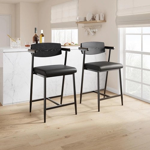 Upholstered bar stools - stools, set