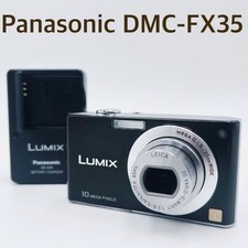 Panasonic LUMIX DMC-FX35 fotocamera digitale compatta nera con caricabatterie