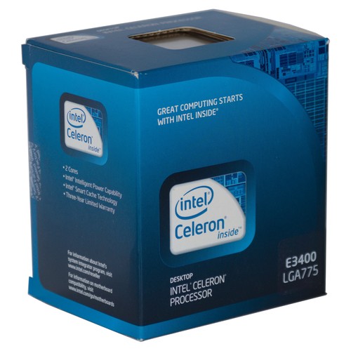 Cpu intel celeron - cpu, e3400