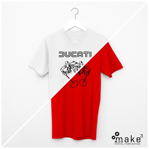 Shirt ducati desmo valvola - ducati,
