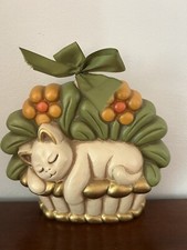 Gatto Thun vintage in cestino