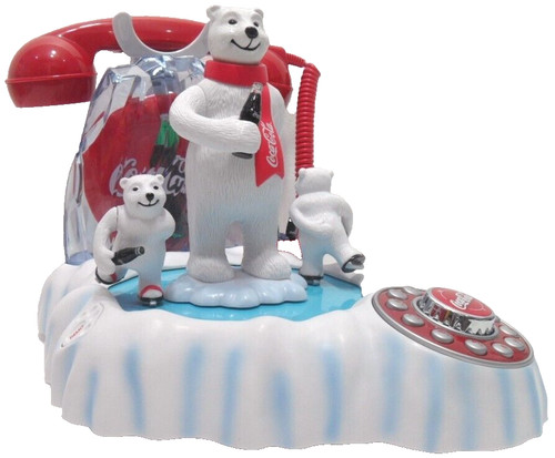 Coca cola telefono con orso - con,