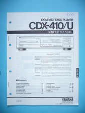Service Manual für Yamaha CDX-410  ,ORIGINAL