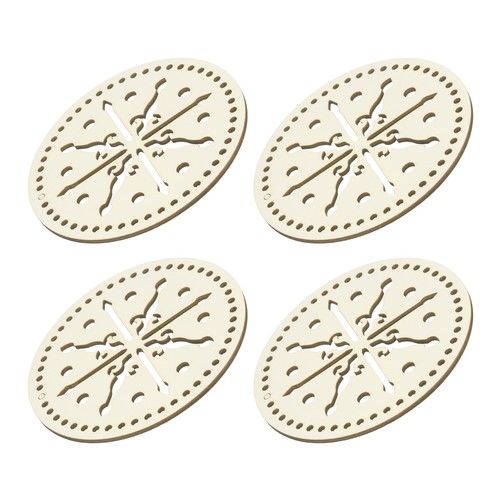 Pezzi base cestino uncinetto - 4,