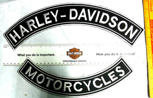 Harley back patch set - 2, cimeli