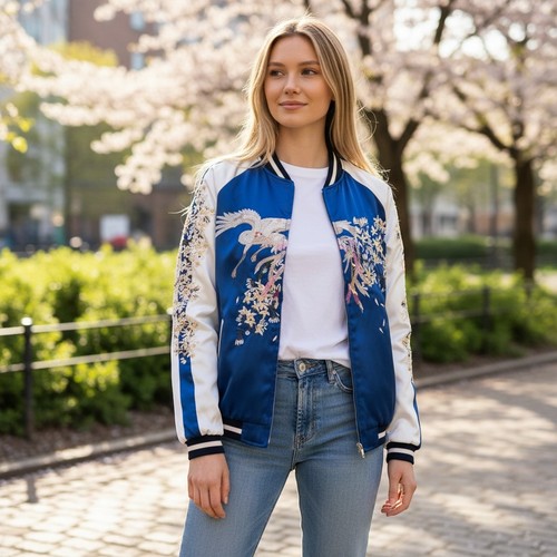 Giubbotto bomber reversibile - giubbotto,