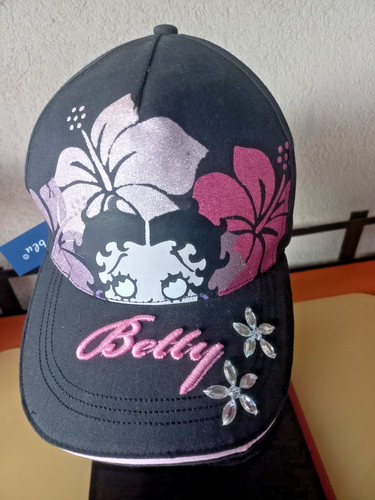 Cappellino betty boop - boop, nero
