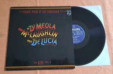  J. McLAUGHLIN, AL DI MEOLA, P. DE LUCIA - FRIDAY NIGHT .. 1a Stampa Olanda 1981