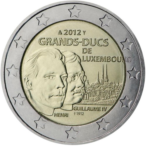 Euro lussemburgo 2012 fdc - euro,
