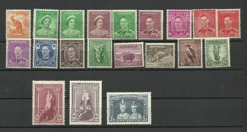 Australia 1937 set - australia, di
