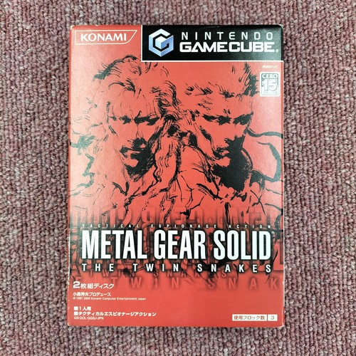 Konami software metal gear - gc, software: