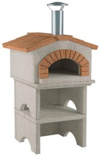 Forno a legna e carbone in