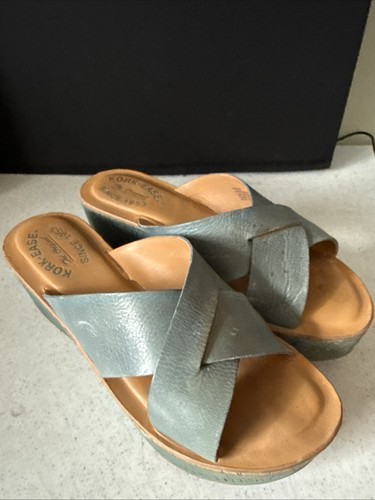 Scarpe sandalo con zeppa