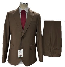 ABITO UOMO MARRONE TABACCO 44