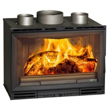 Inserto camino caminetto a legna ventilato in ghisa Salgueda 700 GV 4 STELLE