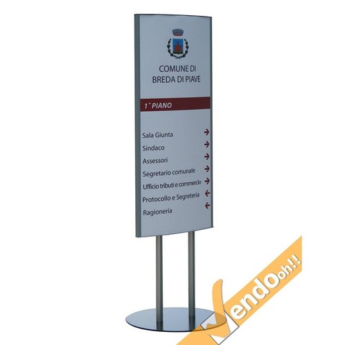 Totem pubblicitario espositore - totem,