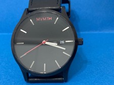 OROLOGIO CLASSICO DA UOMO MVMT AL QUARZO 316L FUNZIONANTE SENZA SCATOLA.