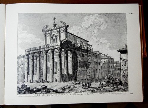 Piranesi veduta tempio di - g.b.piranesi:veduta,