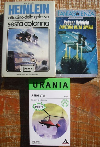 Lotto libri robert heinlein - robert,