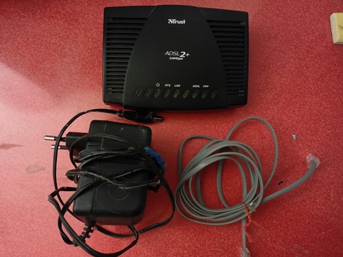 Modem router trust adsl - router, 2+