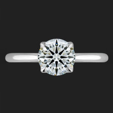 Anello di Fidanzamento Platino