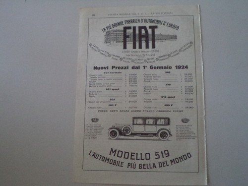 Advertising pubblicità 1924 - advertising,